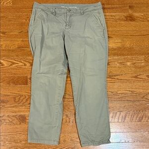 GAP Olive Chino Pants